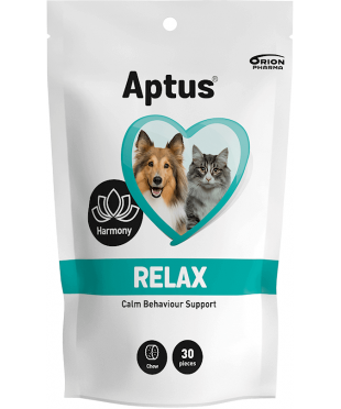 Aptus Relax успокоительные жевательные пастилки для собак и кошек (30 шт)