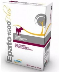 Epato 1500 plus добавка для собак для поддержки функций печени (32 таблетки)