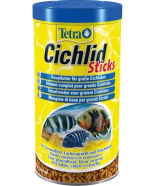 Тетра Tetra Cichlid Sticks Корм д/цихлид и крупных декоративных рыб, палочки