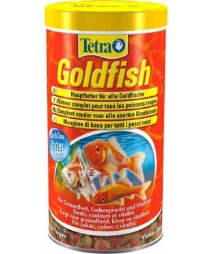 Тетра Tetra Goldfish Корм для золотых рыбок, хлопья